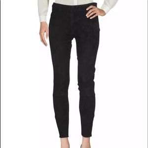 Brian Dales leather Suede leggings size 44